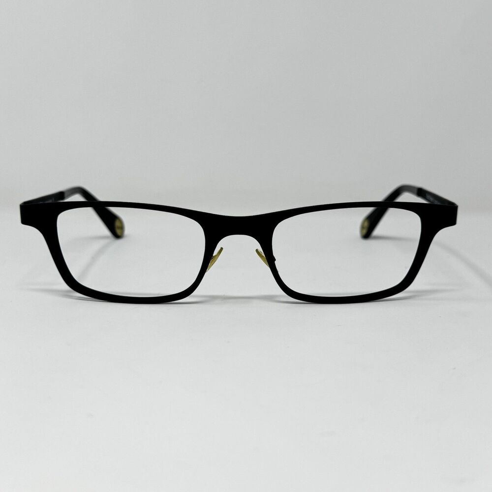 WOOW Much Better 4 TM01 Eyeglass Frames Black 53-21-145 Hand Made in Italy